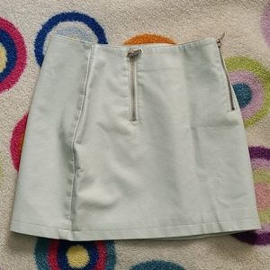 Forever 21 faux leather mini skirt